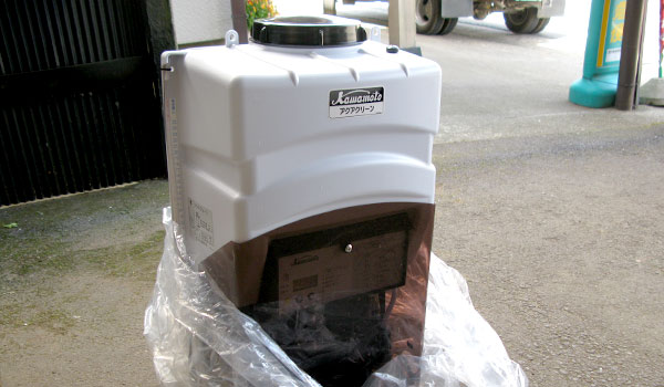 水質改善の水処理機器装置（除菌器・滅菌器・砂濾器等）の販売・設置